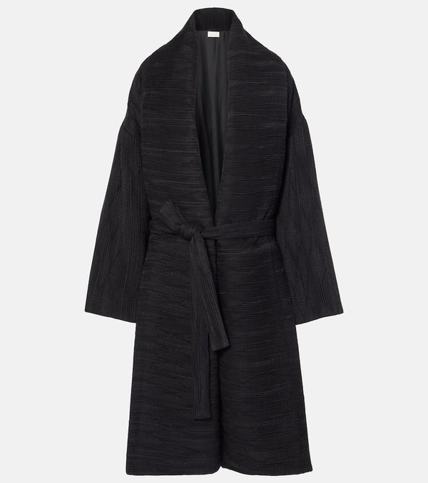 The Row Moorea silk coat