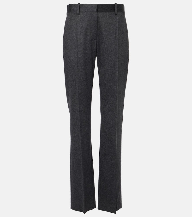 The Row Selvie cashmere straight pants