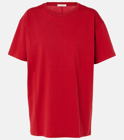 The Row Ash cotton and silk T-shirt