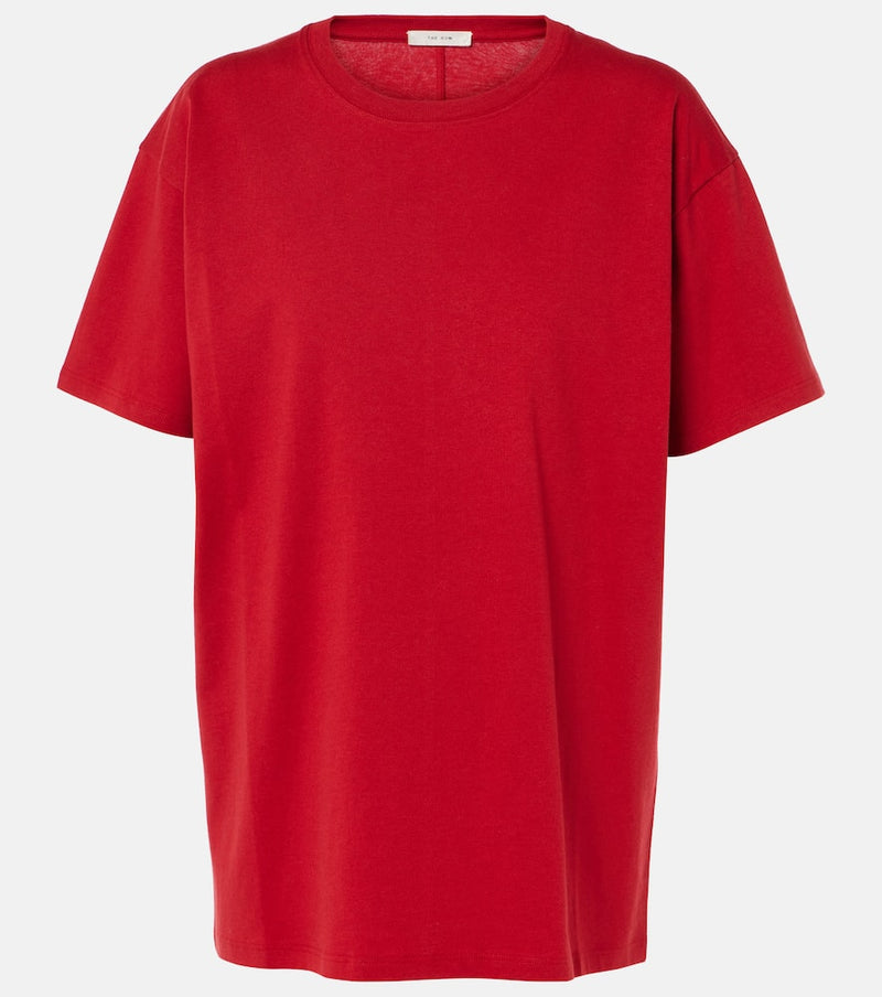 The Row Ash cotton and silk T-shirt