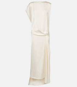 The Row Esmee satin maxi dress