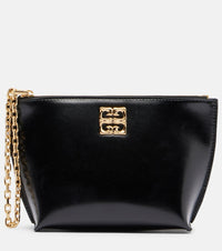 Givenchy 4G Liquid Small leather clutch