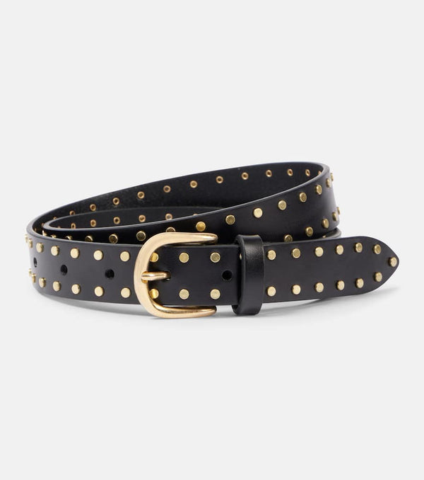 Isabel Marant Zap studded leather belt