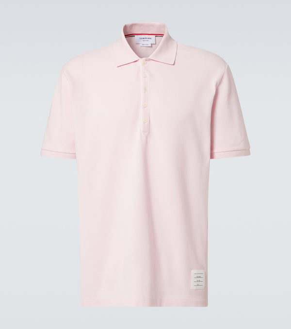 Thom Browne 4-Bar cotton polo shirt