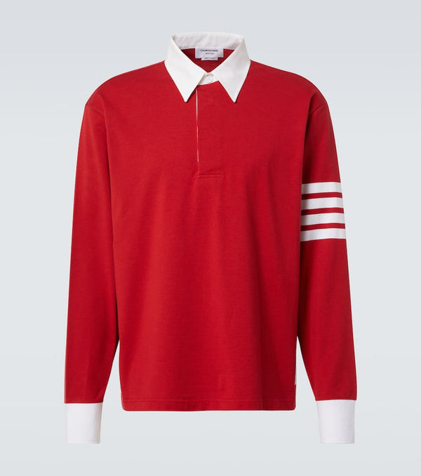 Thom Browne Cotton polo pullover