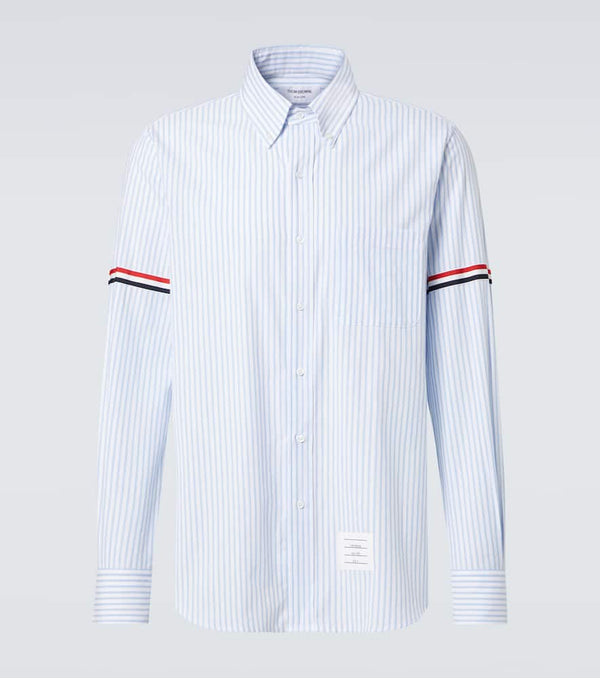 Thom Browne RWB Stripe striped cotton shirt