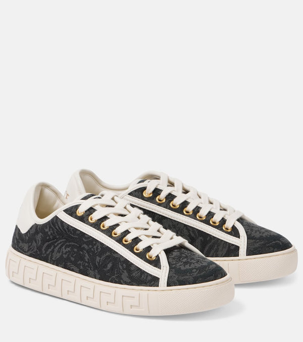 Versace Baskets Barocco Greca sneakers