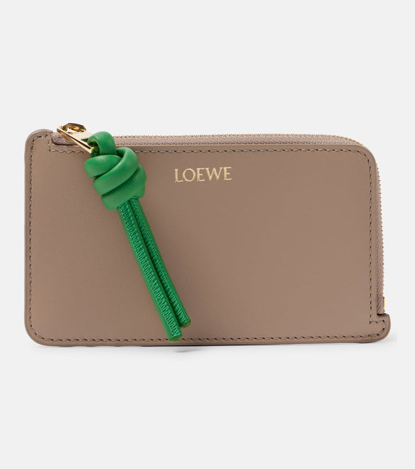 Loewe Knot leather card case