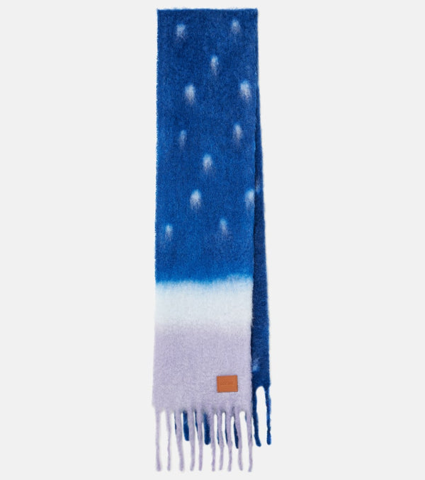 Loewe x Suna Fujita mohair-blend scarf