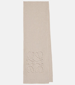 Loewe Anagram wool scarf