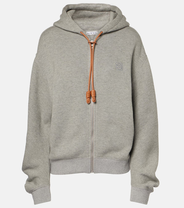 Loewe Flamenco cotton and cashmere hoodie