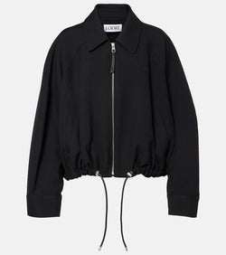 Loewe Herringbone wool blouson