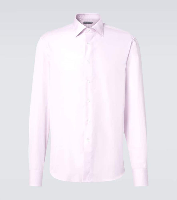 Canali Classic cotton Oxford shirt