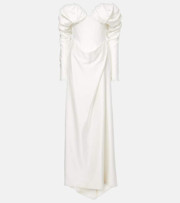 Vivienne Westwood Bridal Ember off-shoulder satin corset gown