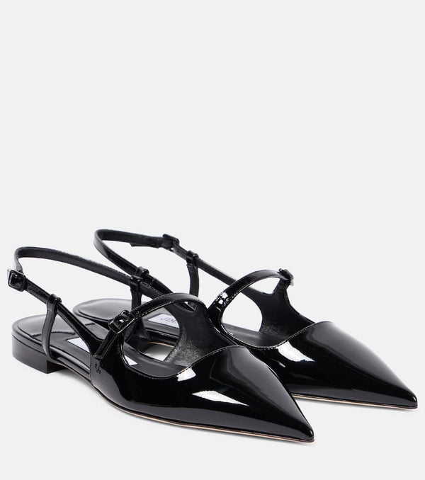 Jimmy Choo Didi patent leather Mary Jane flats