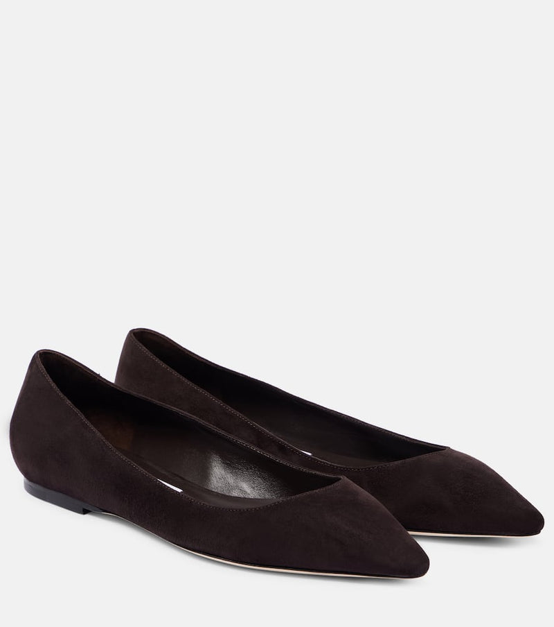 Jimmy Choo Romy suede ballet flats