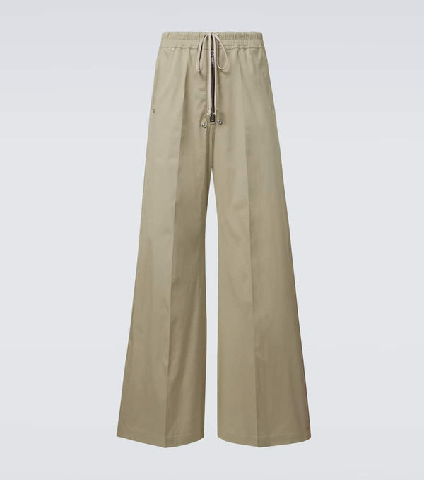 Rick Owens Bela cotton poplin wide-leg pants