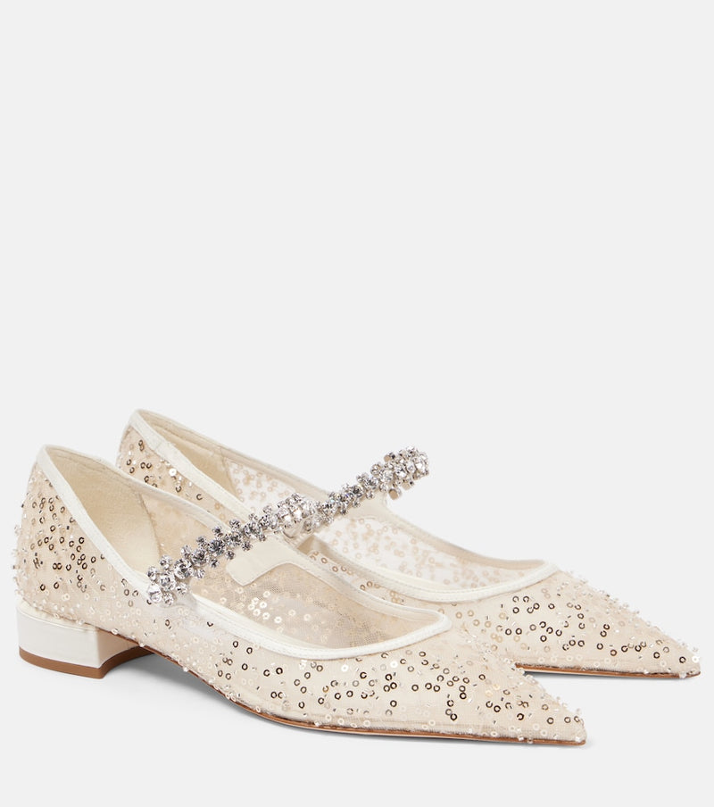Jimmy Choo Bing embellished pumps