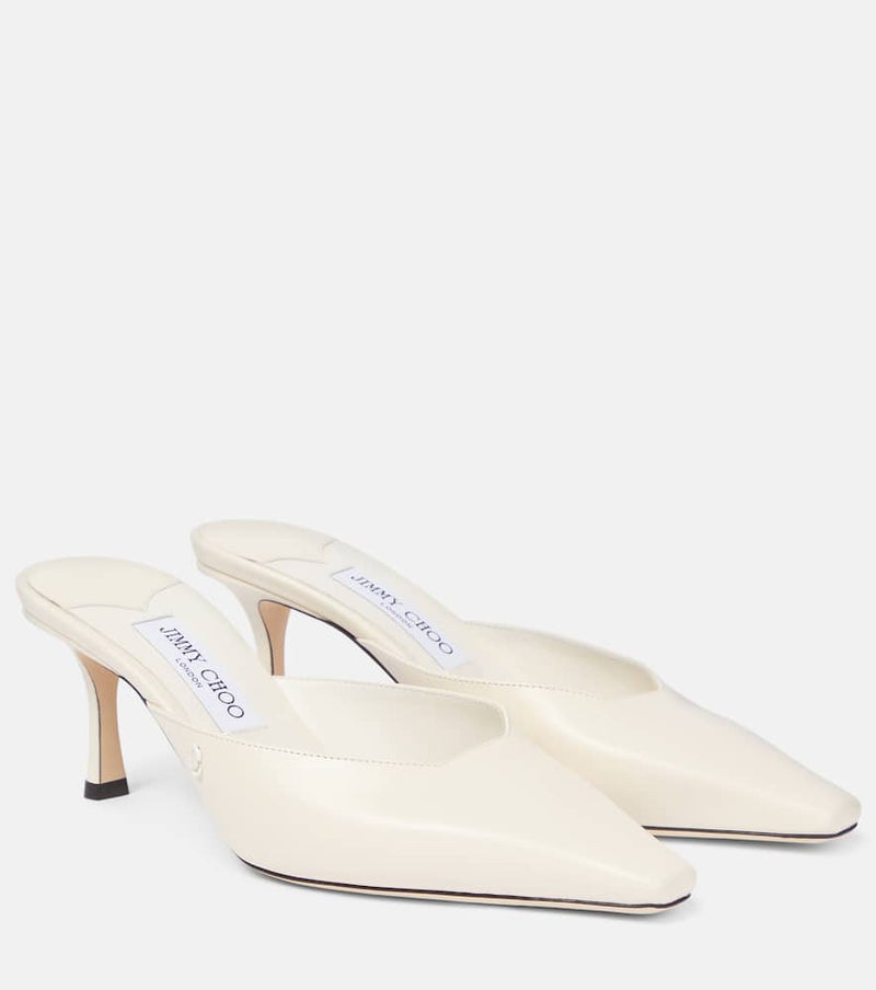 Jimmy Choo Vivi 65 leather mules