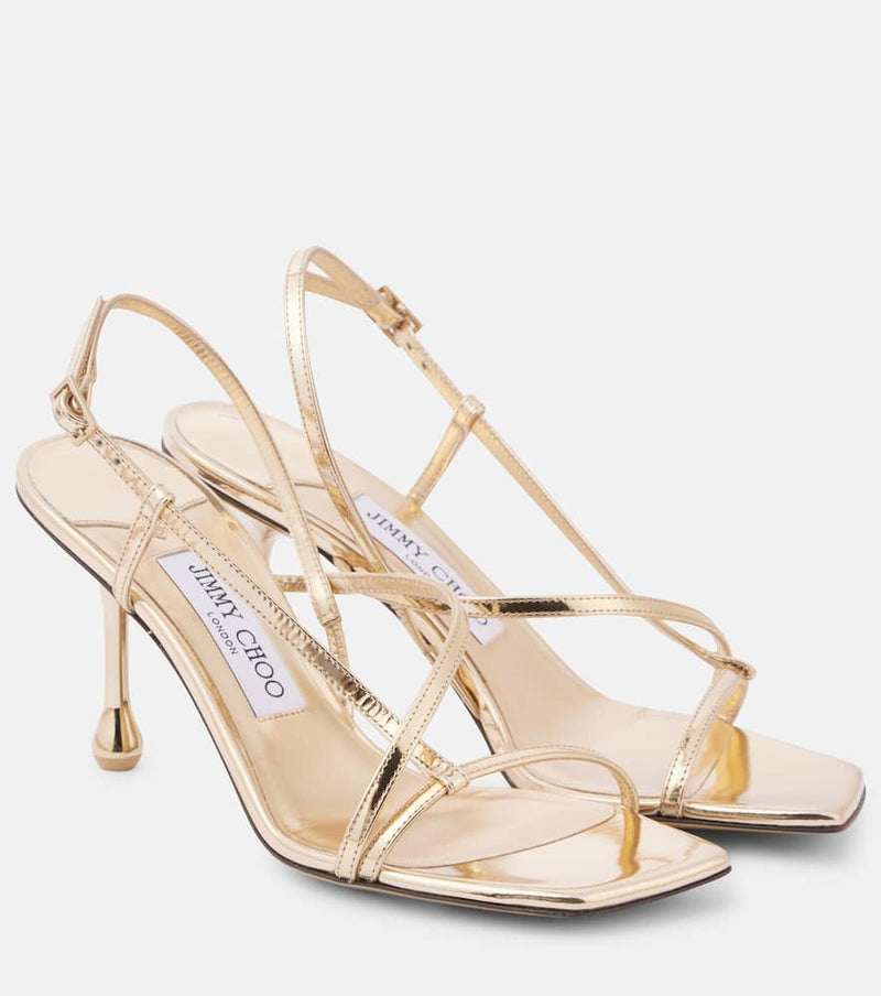 Jimmy Choo Etana 80 leather sandals