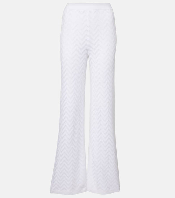 Missoni Cotton-blend wide-leg pants