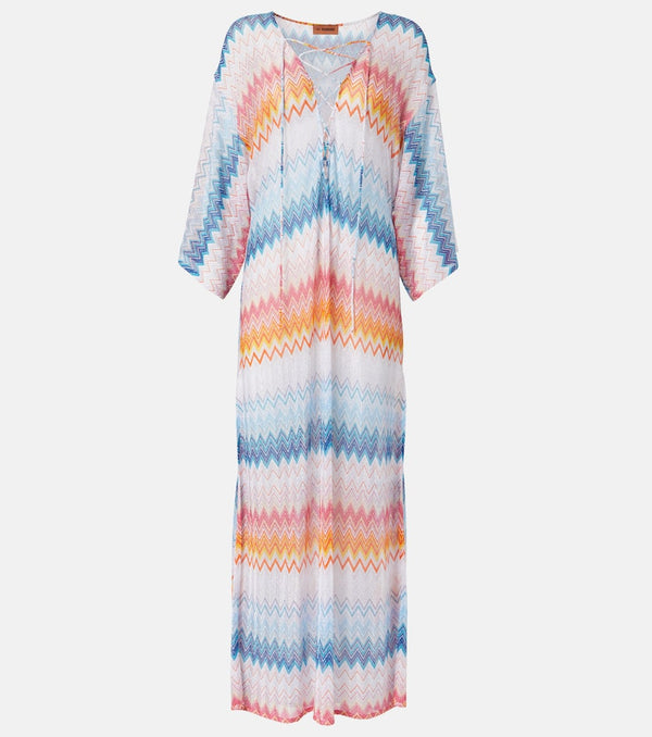 Missoni Ombré knitted beach cover-up