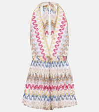 Missoni Zigzag lame romper