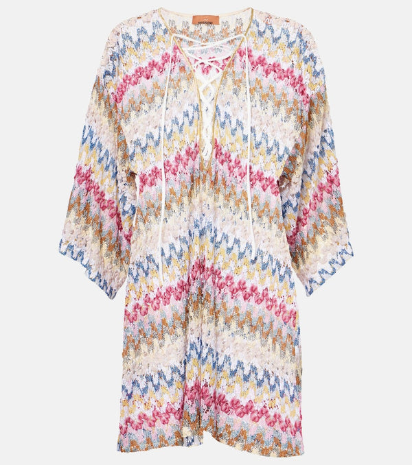 Missoni Zigzag knitted kaftan