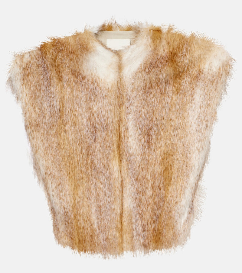 Isabel Marant Alexina faux fur vest