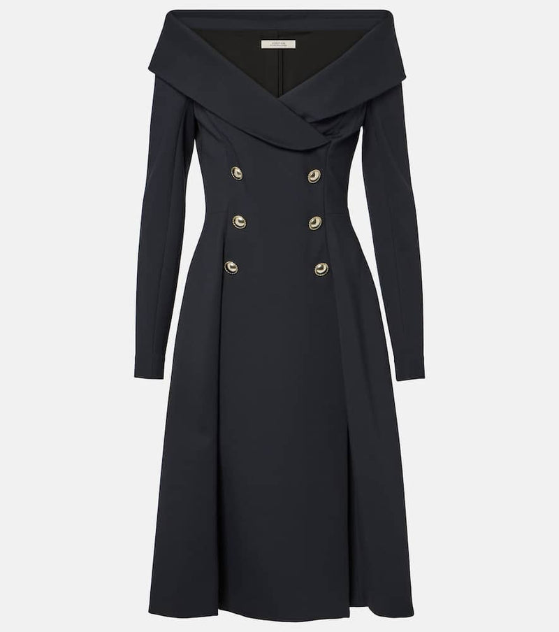 Dorothee Schumacher Off-shoulder midi dress