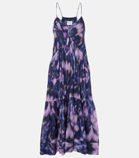Marant Etoile Sabba printed cotton maxi dress