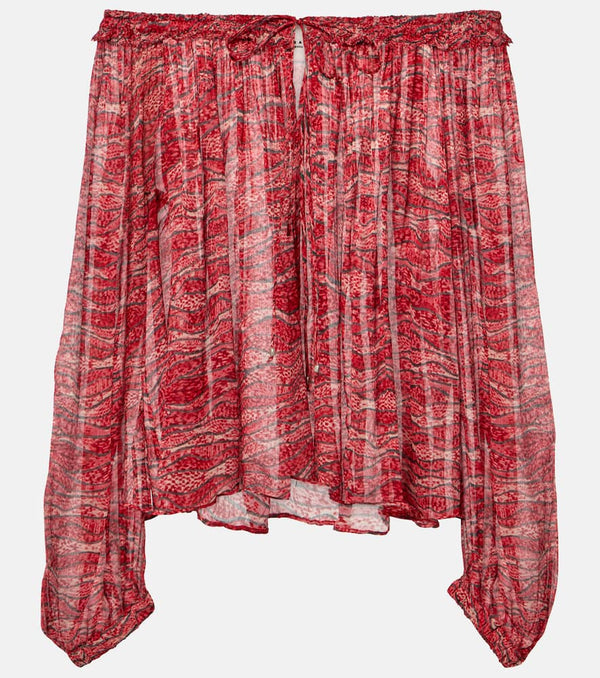 Marant Etoile Vutti chiffon top