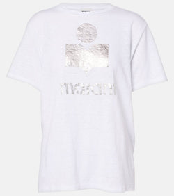 Marant Etoile Zewel printed linen T-shirt