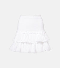 Marant Etoile Naomi cotton-blend miniskirt