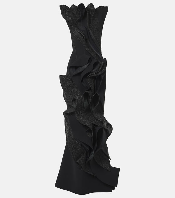 Maticevski Bonita ruffled gown