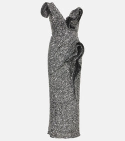 Maticevski Spellbind embellished strapless gown