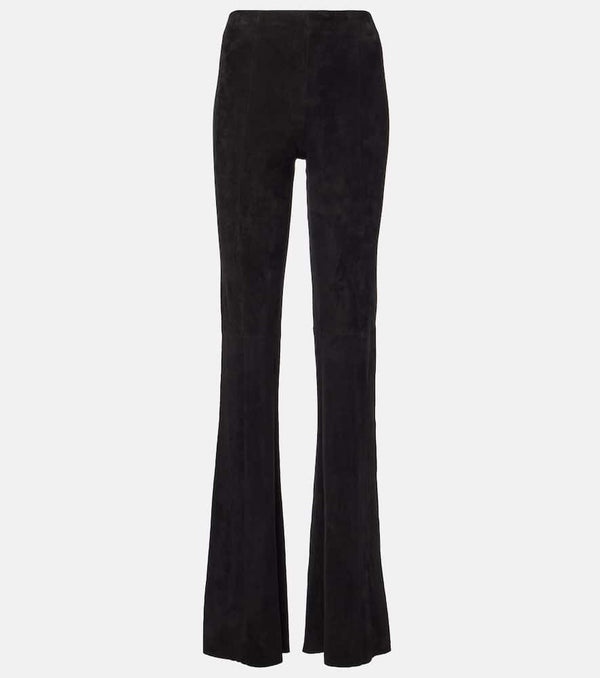 Stouls Gégé suede flared pants