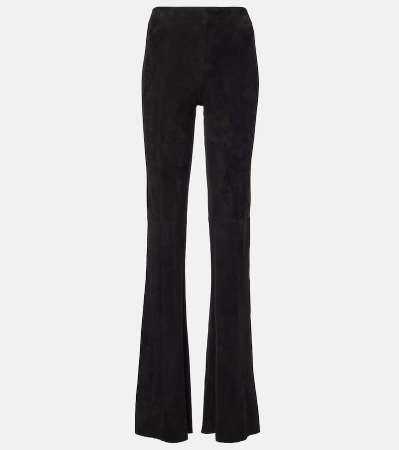 Stouls Gégé suede flared pants