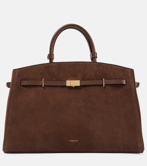 DeMellier Hudson Small suede tote bag