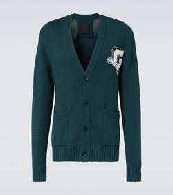 Givenchy Givenchy College cotton cardigan