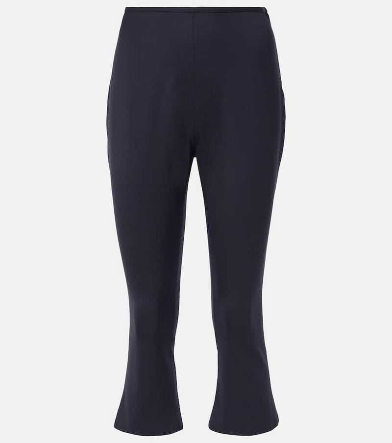 Alessandra Rich Wool-blend capri pants