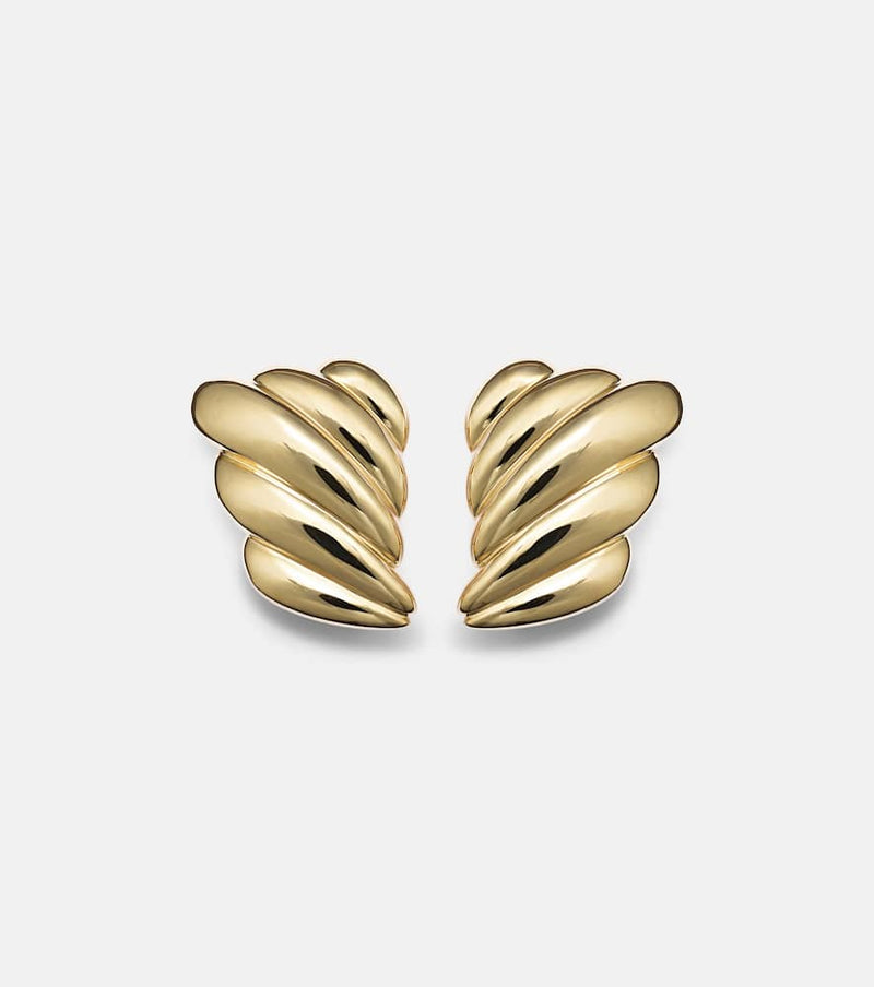 Anita Ko Croissant Large 18kt gold earrings