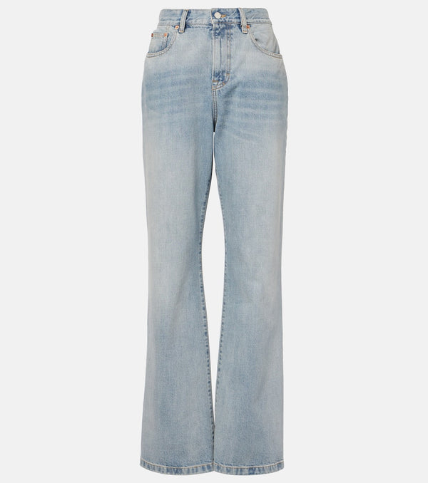 Gucci High-rise bootcut jeans