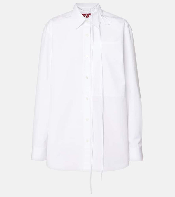 Gucci Logo cotton poplin shirt