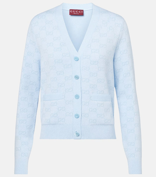 Gucci GG cotton jacquard cardigan