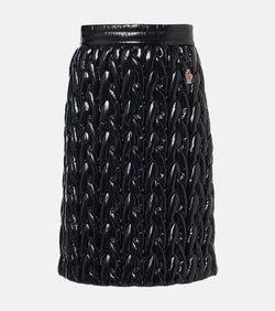 Moncler Grenoble Matelassé midi skirt