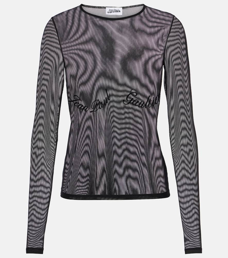 Jean Paul Gaultier Sheer mesh top