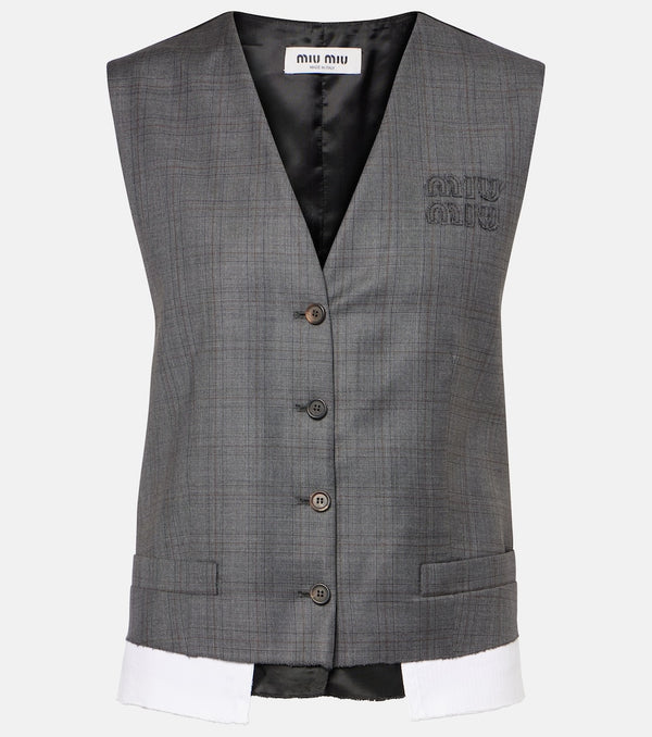 Miu Miu Virgin wool vest