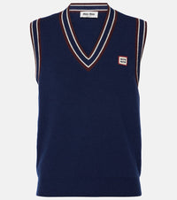 Miu Miu Wool and cashmere sweater vest