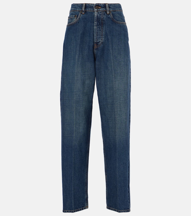 Miu Miu High-rise boyfriend jeans